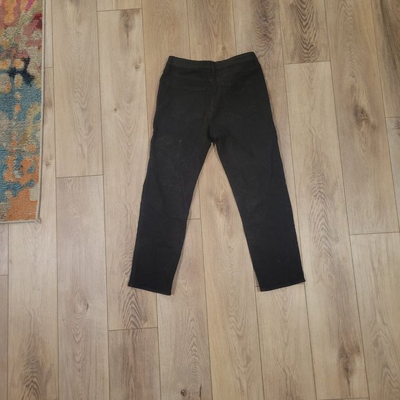 Love Moshcino Capri Ankle Mid Waist Slim Skinny Leg Black Jeans - Picture 4 of 4